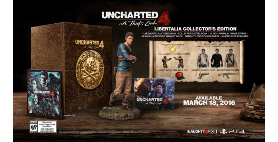 Uncharted 4: Путь Вора Libertalia Collectors Edition